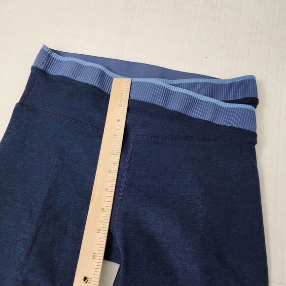 Beyond Yoga Leggings Medium Nocturnal Navy Spacedye in The Mix High Waisted Midi - Picture 8 of 9